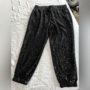 LOFT sequin jogger